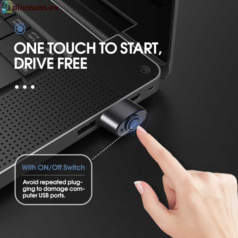 Chuột Máy Tính Mini Tự Động 3 Chế Độ Jiggle
