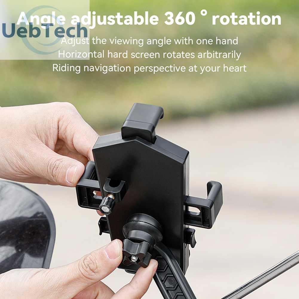 Giá Đỡ Điện Thoại Gắn Xe Đạp / Xe Máy / Ô Tô Kèm Dù Che Nắ