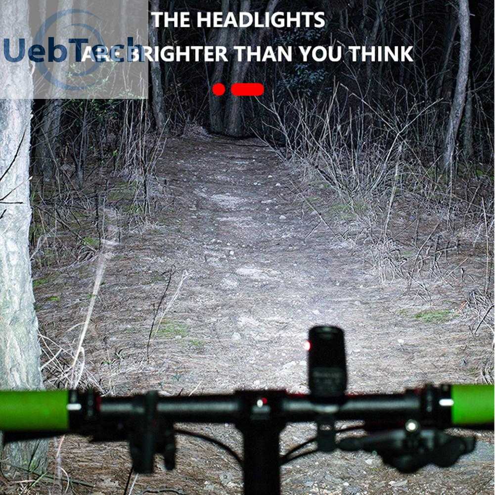 Đèn Pha LED 6 Chế Độ 10W 800LM Kèm Sạc USB Chuyên Dụng Cho Xe Đạp Leo Núi