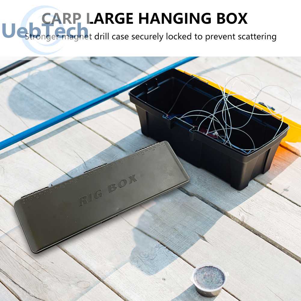 Hộp Đựng Dụng Cụ Câu Cá Bằng Nhựa Cỡ Lớn Chống Thấm Nước Tiện Dụng