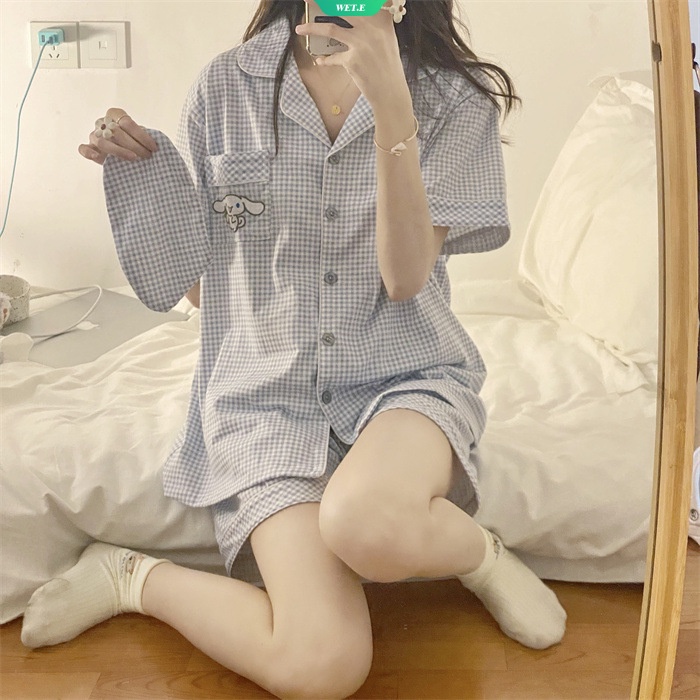 Áo Cardigan Ngắn Tay Họa Tiết Kẻ Sọc Phong Cách Hàn Quốc Thời Trang Mùa Hè 2023