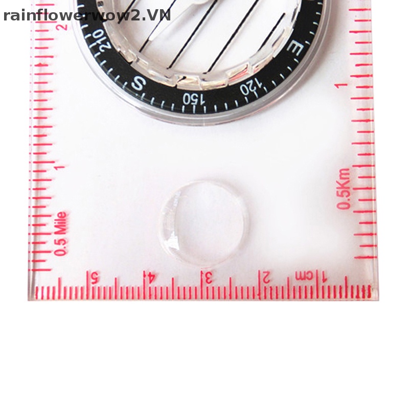 [Hàng Có Sẵn] La Bàn Vẽ Cân Bản Đồ Xe Hơi / Leo Núi / Cắm Trại Cầm Tay (H)