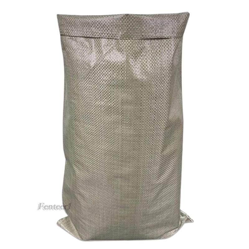 [Fenteer1] 100 Túi Cát Dệt Đựng Cát Giao Thông / Lái Xe / Đi Biển