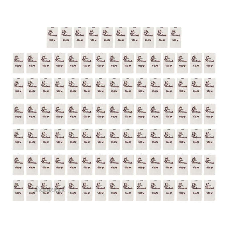 Set 1 / 100 Nhãn Thêu Hình Dễ Thương Dùng Để May Nón / Đồ Thủ Công