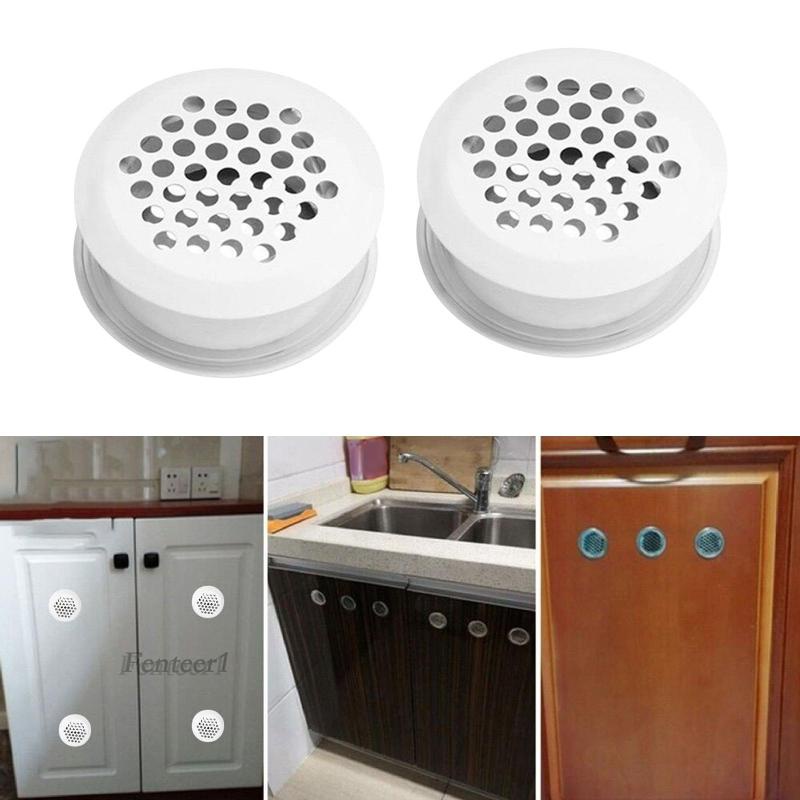 [Fenteer1] Bộ Tản Nhiệt Dạng Lưới Tròn Lỗ Thông Hơi Cà Phê Cho Ống Xả Nhiệt Và Ống Xả