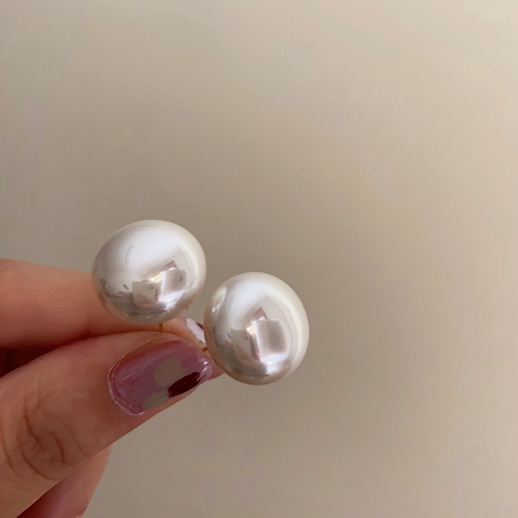 Bông Tai Đính Ngọc Trai Cao Cấp Thời Trang Theo Phong Cách Pháp