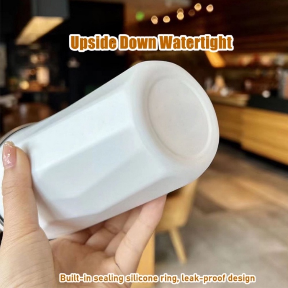 Bình Nước Giữ Nhiệt 600ml Bằng Thép Không Gỉ 304 Thiết Kế Kiểu Kim Cương Độc Đáo