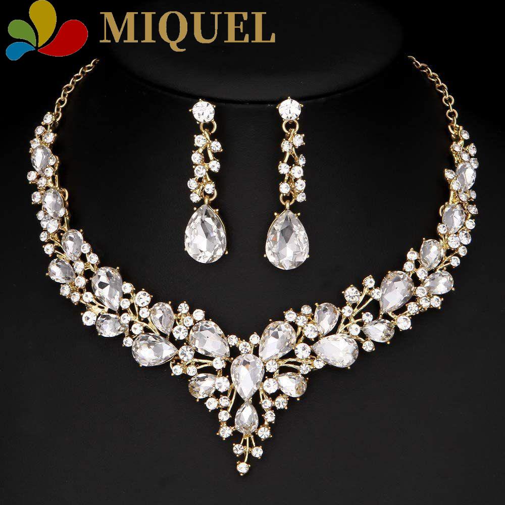 Bộ Trang Sức Vòng Cổ Mặt Chiếc Lá Thời Trang Cho Nữ