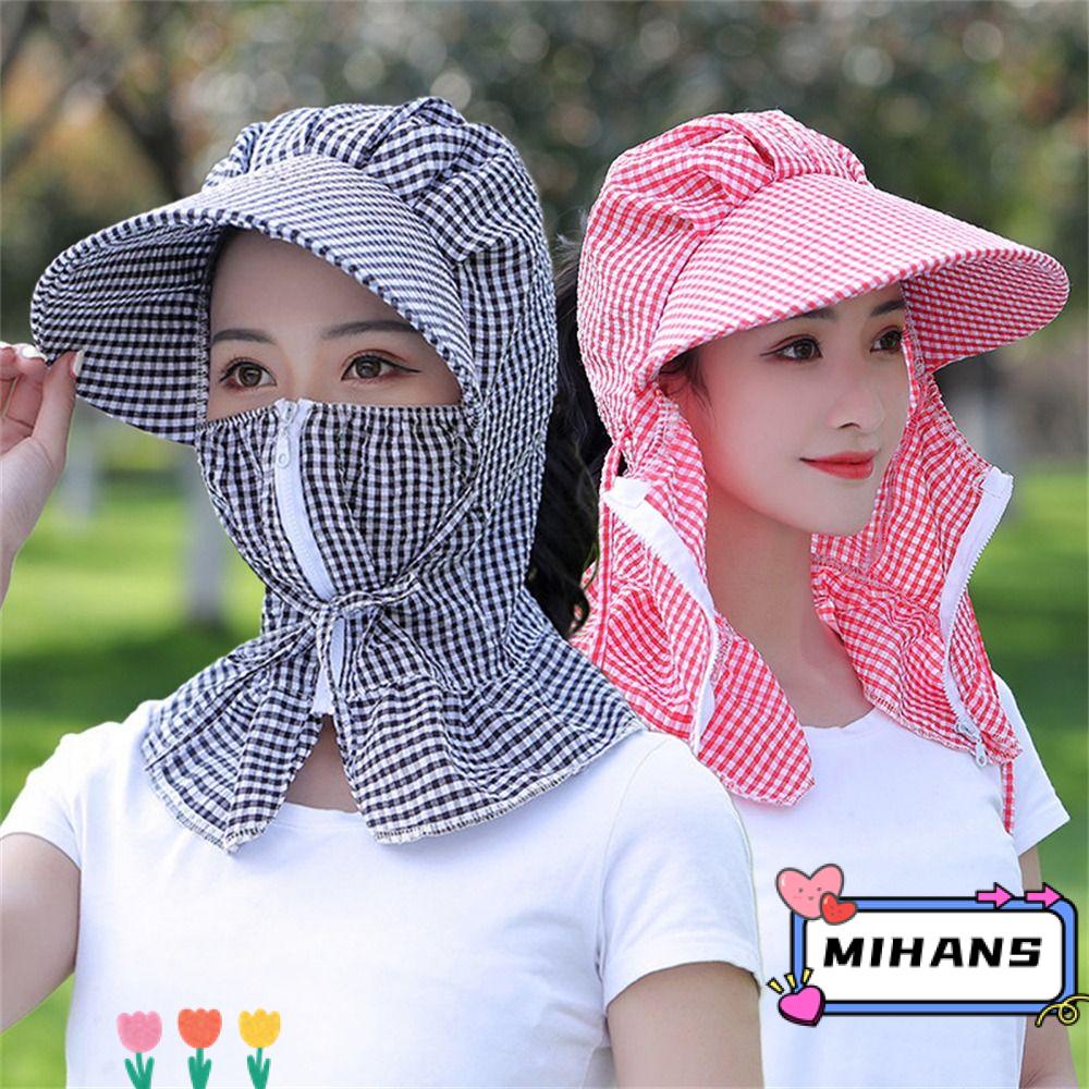 Mũ Chống Nắng Và Tia UV Bảo Vệ Mặt Và Cổ Tiện Dụng Khi Đi Câu Cá / Leo