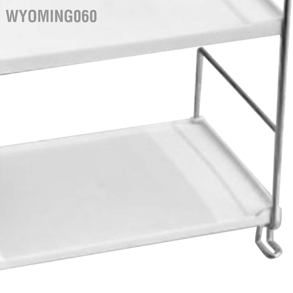 Wyoming060 2 Tầng Lật Số Để Bàn Tổ Chức Phong Cách Bắc Âu Không Gian Lớn Có Thể Tháo Rời Tủ Lưu Trữ Kệ Cho Phòng Ngủ Tắm Nhà Bếp