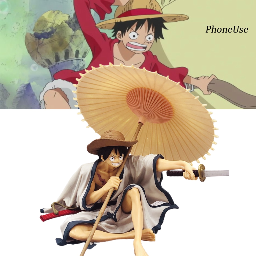 Mô Hình Đồ Chơi Nhân Vật Luffy Mặc Kimono Trong Phim Hoạt Hình &quot;One Piece&quot;
