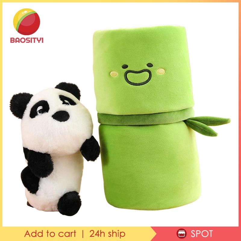 [Baosity1] Gấu Trúc Nhồi Bông Dễ Thương Trang Trí Xe Hơi Dành Cho Trẻ Em Và Người Lớn