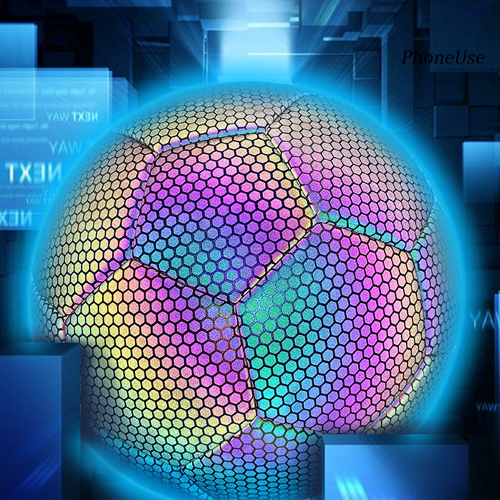 Quả Bóng Đá TPU Phản Quang Chống Ăn Mòn Size 4 / 5