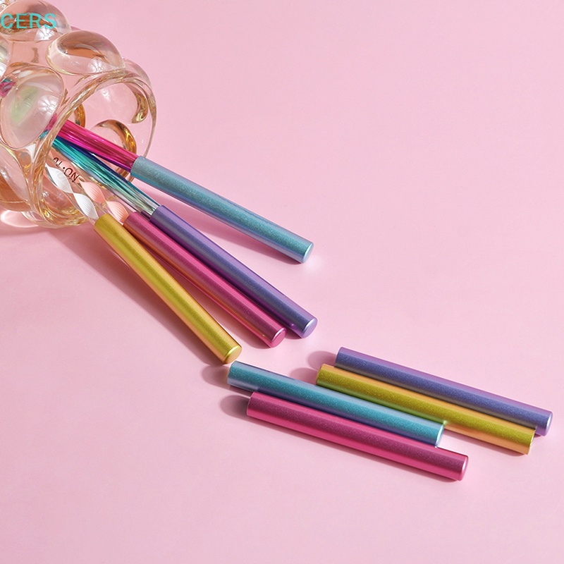 Bộ 2 Nắp Đậy Bảo Vệ Đầu Cọ Trang Trí Móng Tay Chuyên Dụng Cho Salon RS