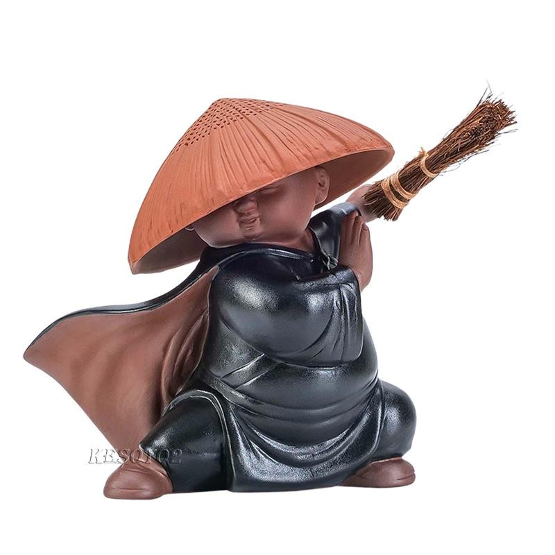 Mô Hình Chú Tiểu Bằng Đất Sét Kesoto2