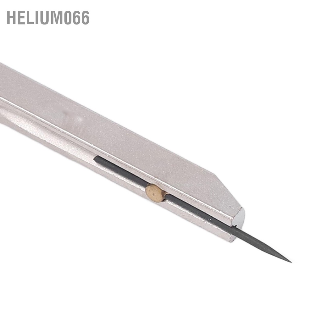 Helium066 Thước cặp điện tâm đồ EKG Công cụ đo dải phân cách phác thảo thước 0‑2.4in bằng thép không gỉ dành cho điều dưỡng