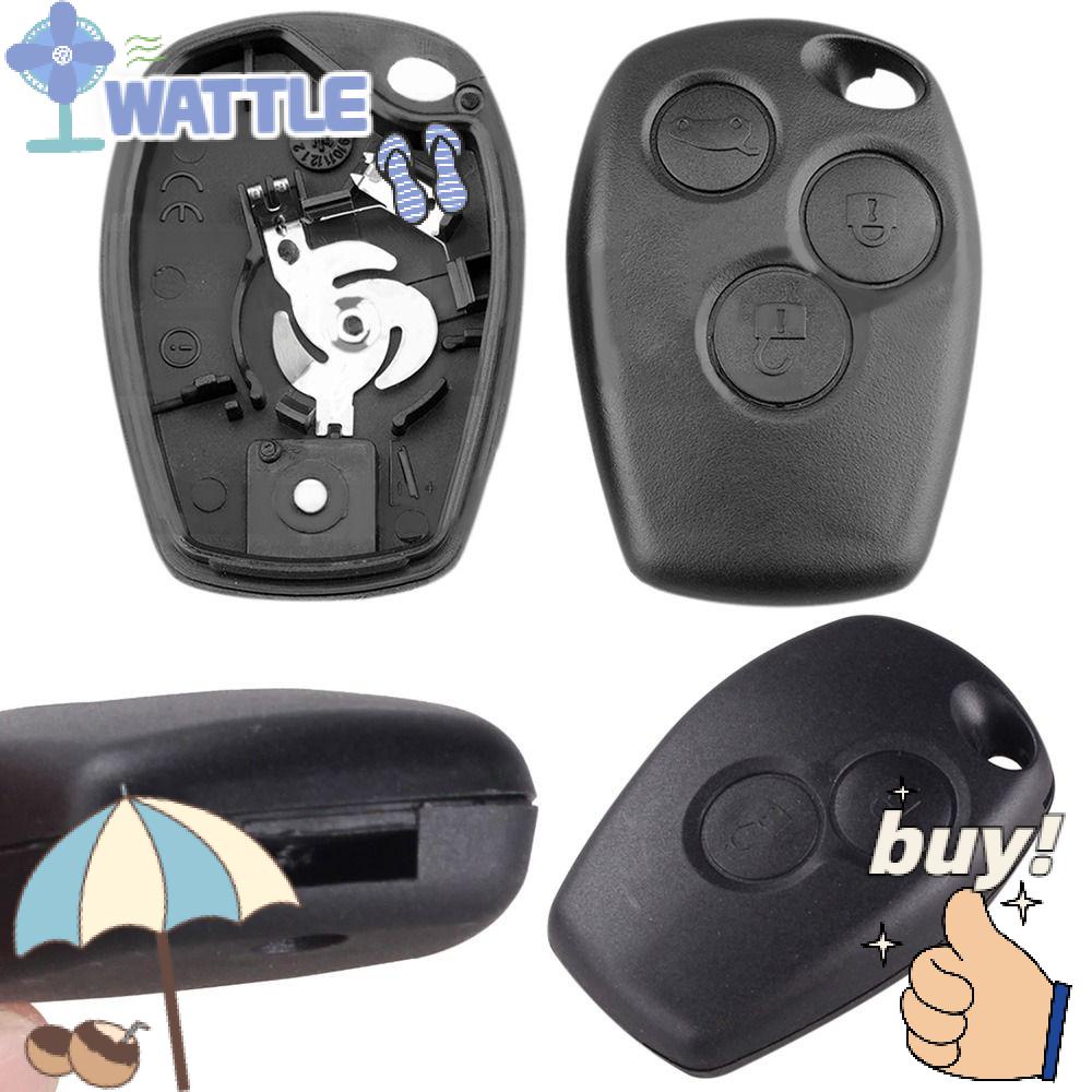 CLIO Vỏ Chìa Khóa Điều Khiển Từ Xa 2 / 3 Nút Gấp Gọn Cho Renault