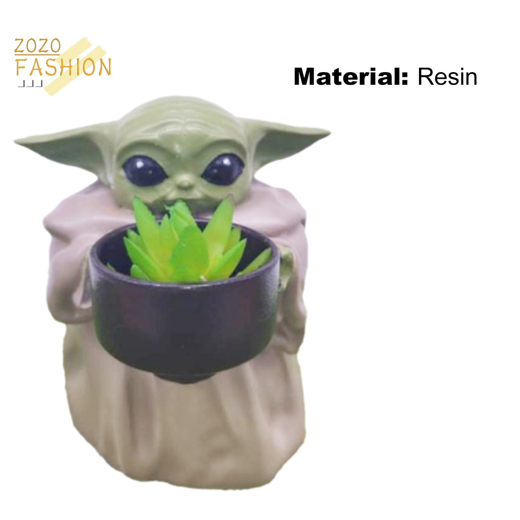 Phụ Kiện Trang Trí Yoda Để Bàn Siêu Nhẹ