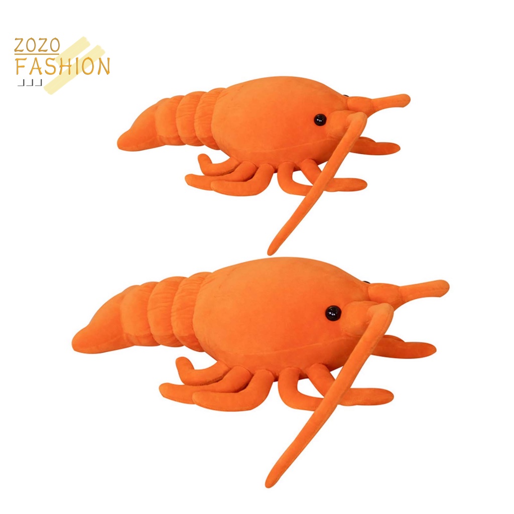 Gối Ôm Nhồi Bông Mềm Mại Hình Tôm Hùm Dễ Thương