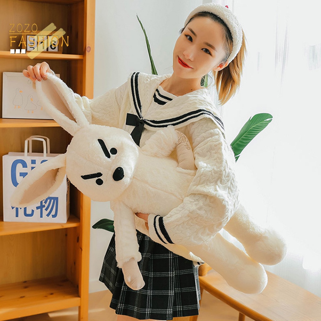 Thỏ Nhồi Bông 70cm Trang Trí Giường Ngủ Cho Bé