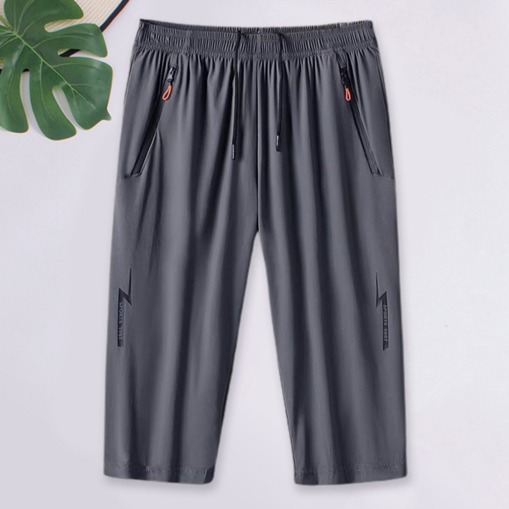 Quần Dài Lưng Thun Co Giãn Tốt Thời Trang Mùa Hè Cho Nam