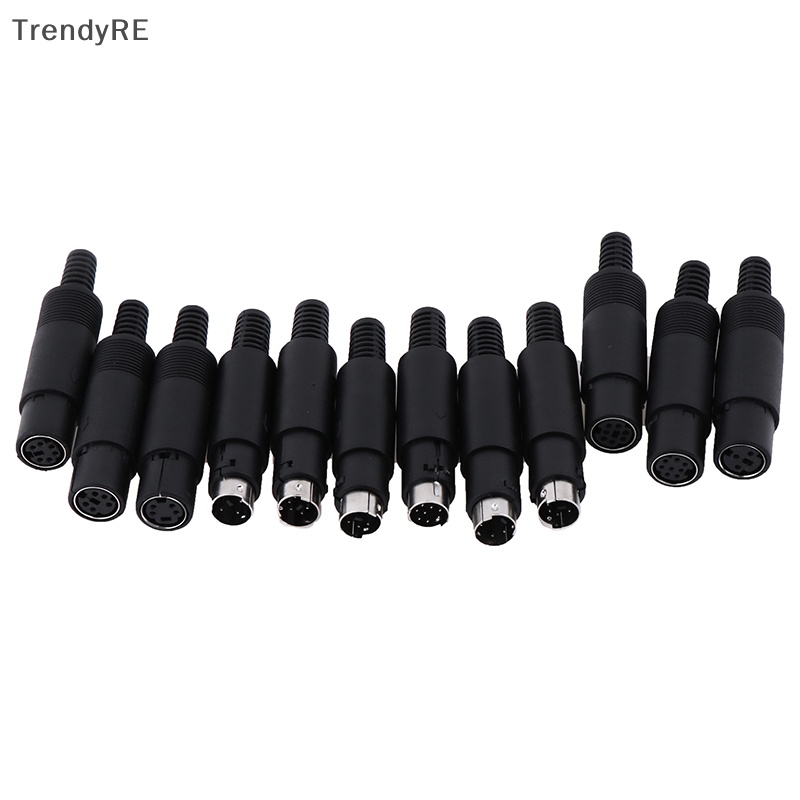 Phích Cắm Kết Nối DIN Mini 3 / 4 / 5 / 6 / 7 / 8 PIN