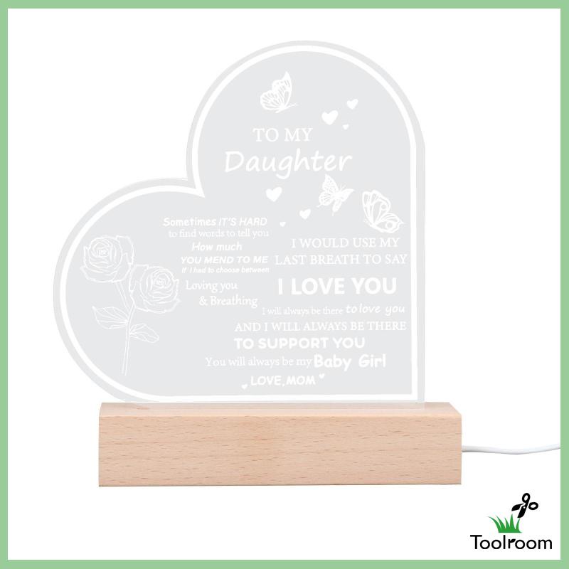 Đèn LED 3D Bằng Acrylic Chạm Khắc Độc Đáo Trang Trí Nhà Cửa