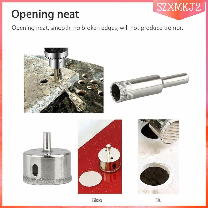 Set 10 Mũi Khoan Kim Cương szxmkj2 Chuyên Dụng