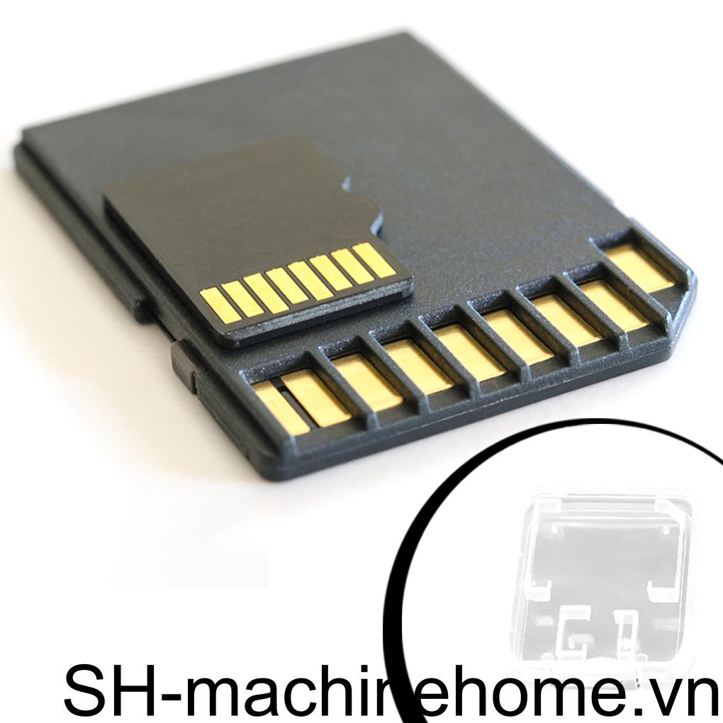 Set 10 Hộp Đựng Thẻ Nhớ Máy Ảnh Trong Suốt Tiện Dụng Giá Đỡ