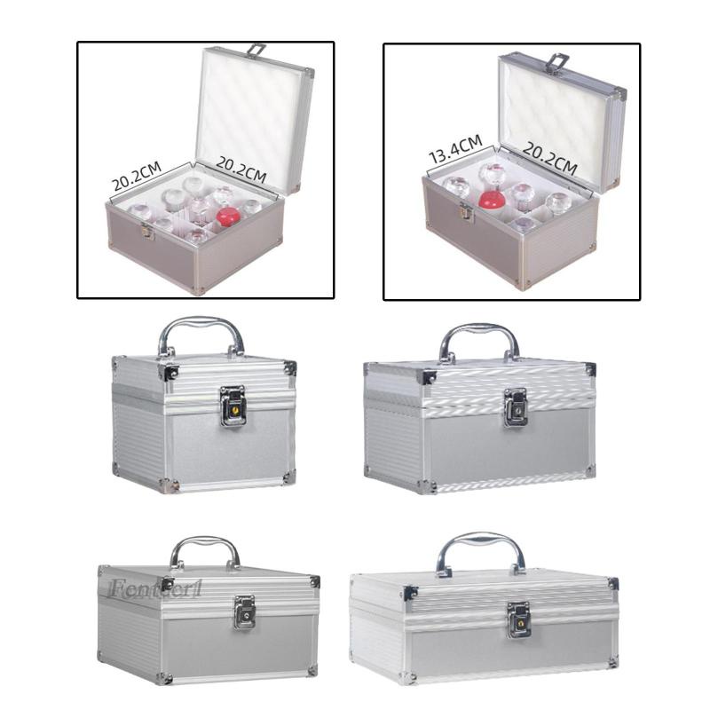 [Fenteer1] Hộp Đựng Hộ Chiếu Có Khóa Tem Thiết Kế Nhỏ Gọn