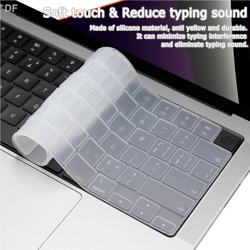 ✨Miếng Silicon Bảo Vệ Bàn Phím Cho Macbook Air M2 A2681 2022 13.6 inch 2021 Pro 14 16 M1 A2442 A2485