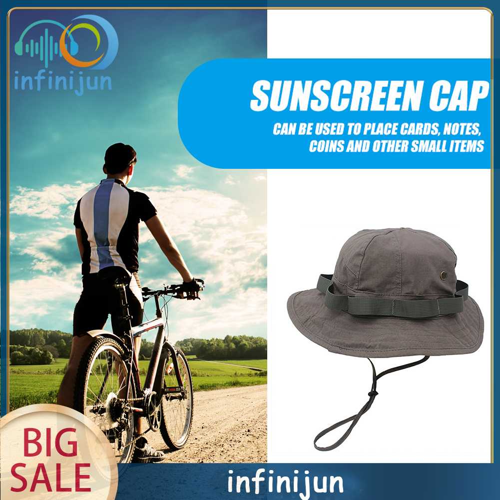 Nón Tai Bèo Chống Tia UV Bằng Vải Cotton Thoáng Khí Gấp Gọn Được Dành Cho Nam