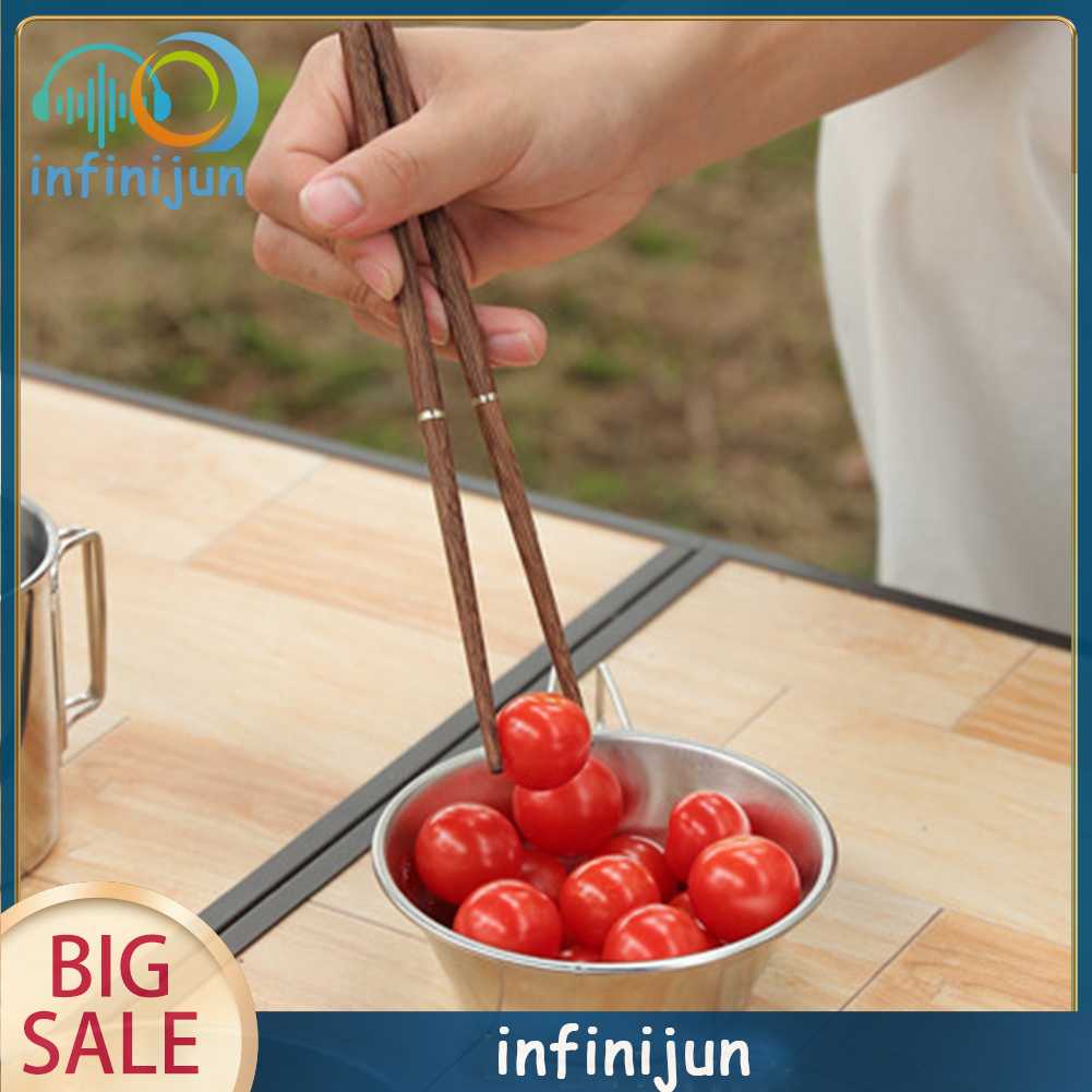 1 Đôi Đũa Gỗ Gấp Gọn Tiện Lợi