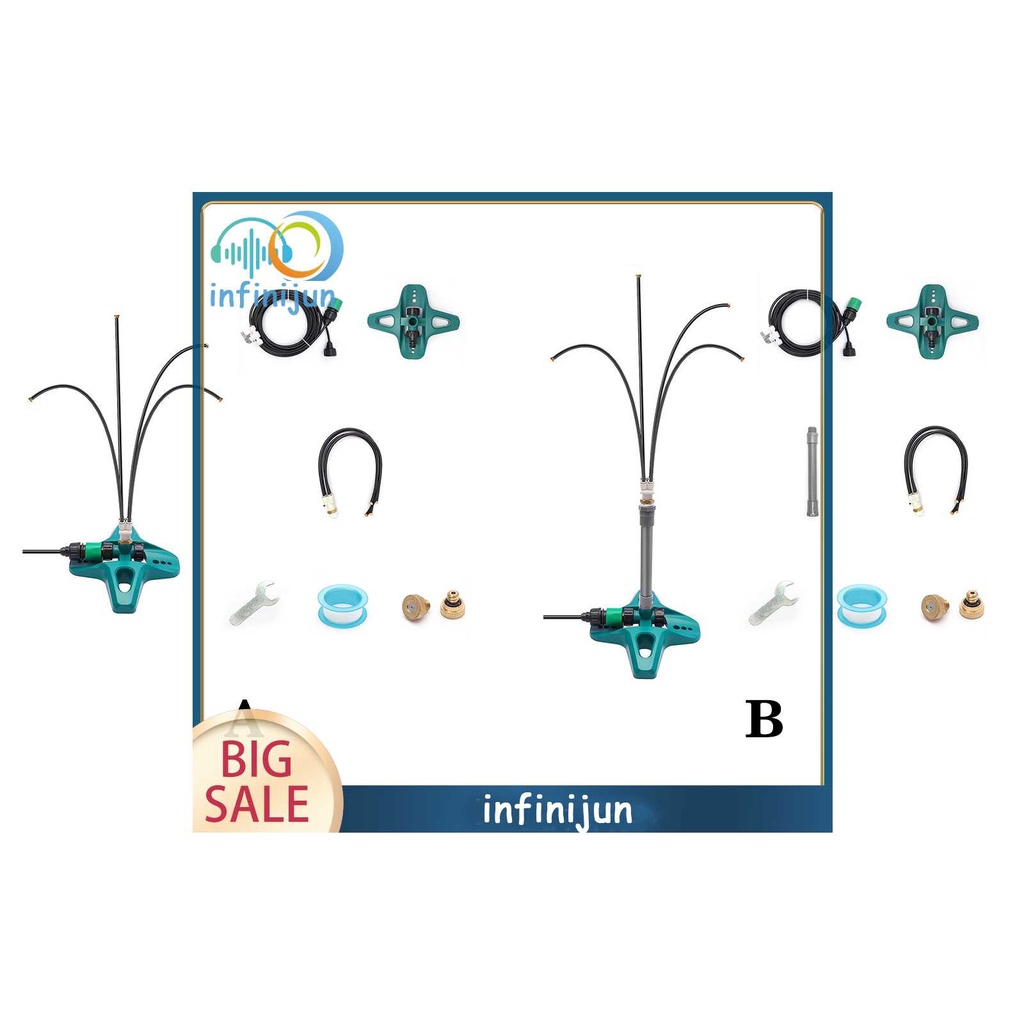 Set 7 / 8 Vòi Phun Sương Tưới Cây Tiện Dụng