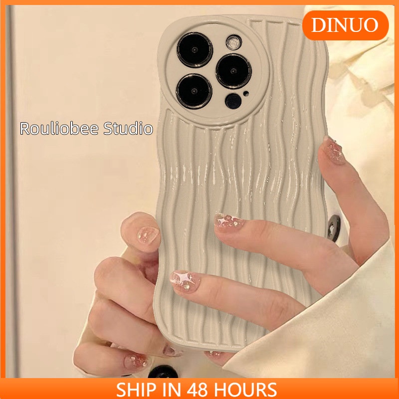 Ốp Điện Thoại Dập Nổi Ngọc Trai Phong Cách Hàn Quốc Cho iphone13promax / 12 / 11 / XR / XS / X / XSMAX / 6plus / 6splus7 / 8PLUS