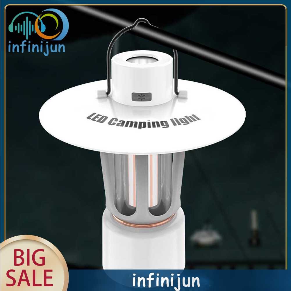 Đèn Pin 2000mAh 5 Chế Độ 320LM Tiện Dụng Khi Đi Cắm Trại