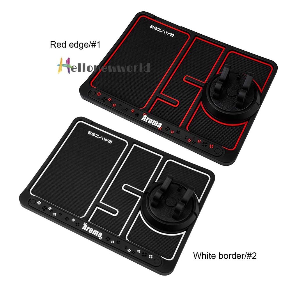 Đế Giữ Điện Thoại Chống Trượt Gắn Bảng Điều Khiển Xe Hơi 4 Trong 1