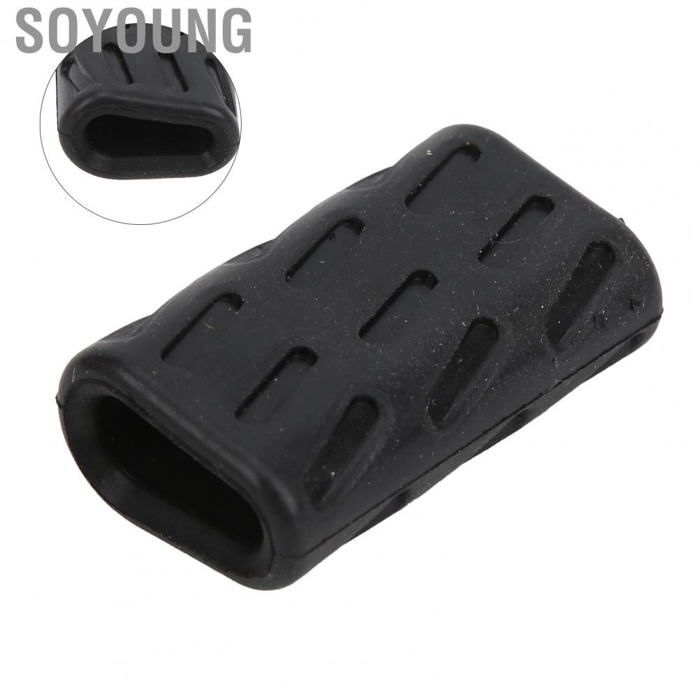 Soyoung Foot Shift Lever Cover Silica Gel Harmless Peg  Aging Black for Motorcycle Replacement Multistrada 1200 DVT