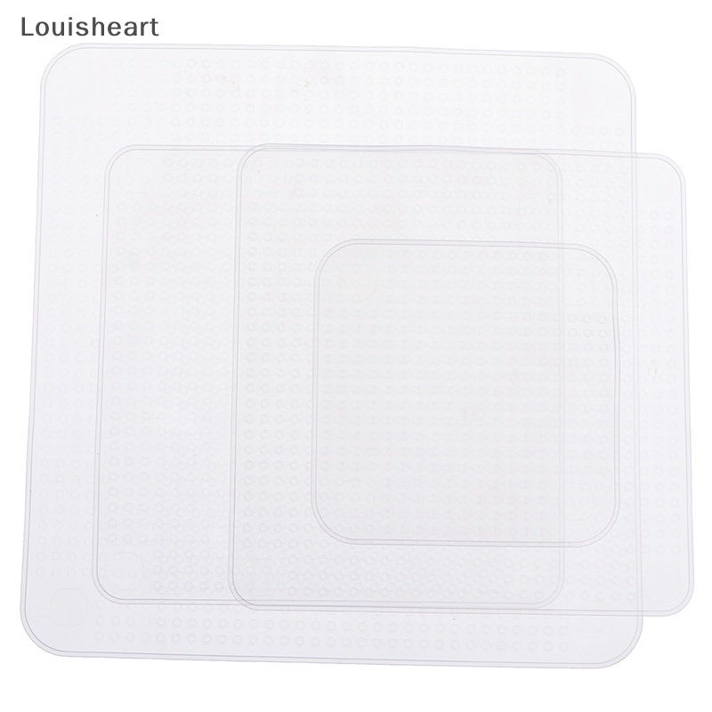 Bộ 4 Nắp Silicone Đậy Tô Thức Ăn Tái Sử Dụng Tiện Lợi