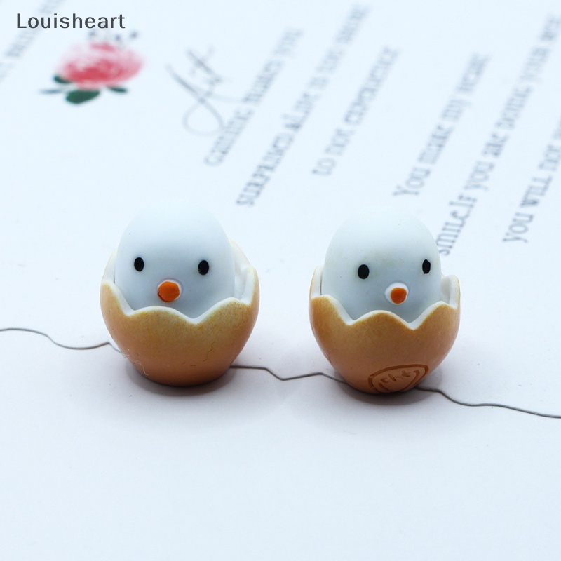 Bộ 2 Đồ Chơi Trang Trí Hình Gà Louisheart Phát Sáng Trong Bóng Tối DIY