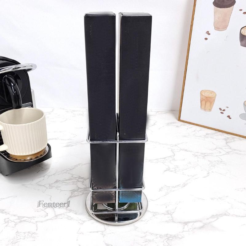 1 [Fenteer1] Giá Đỡ Cốc Cà Phê Bằng Kim Loại Tiết Kiệm Không Gian Chống Trầy Xước