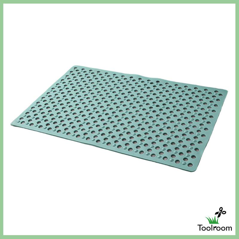 Thảm Lót Sàn Mềm Mại Có Lỗ Thoát Nước Tiện Dụng Cho Phòng Tắm