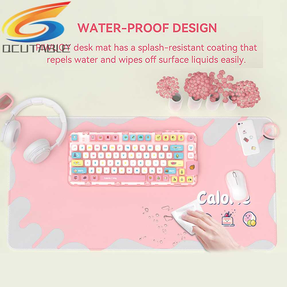 Tấm Lót Chuột Và Bàn Phím Cỡ Lớn Dày Dặn Chống Trượt Tiện Dụng Cho Máy Tính