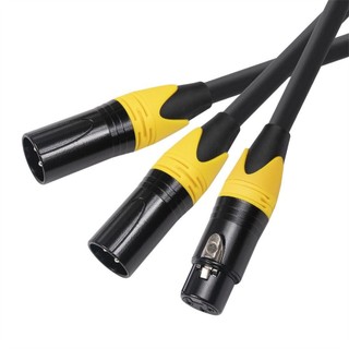 Cáp Chia Tín Hiệu Âm Thanh 3FT 100CM Cho Microphone