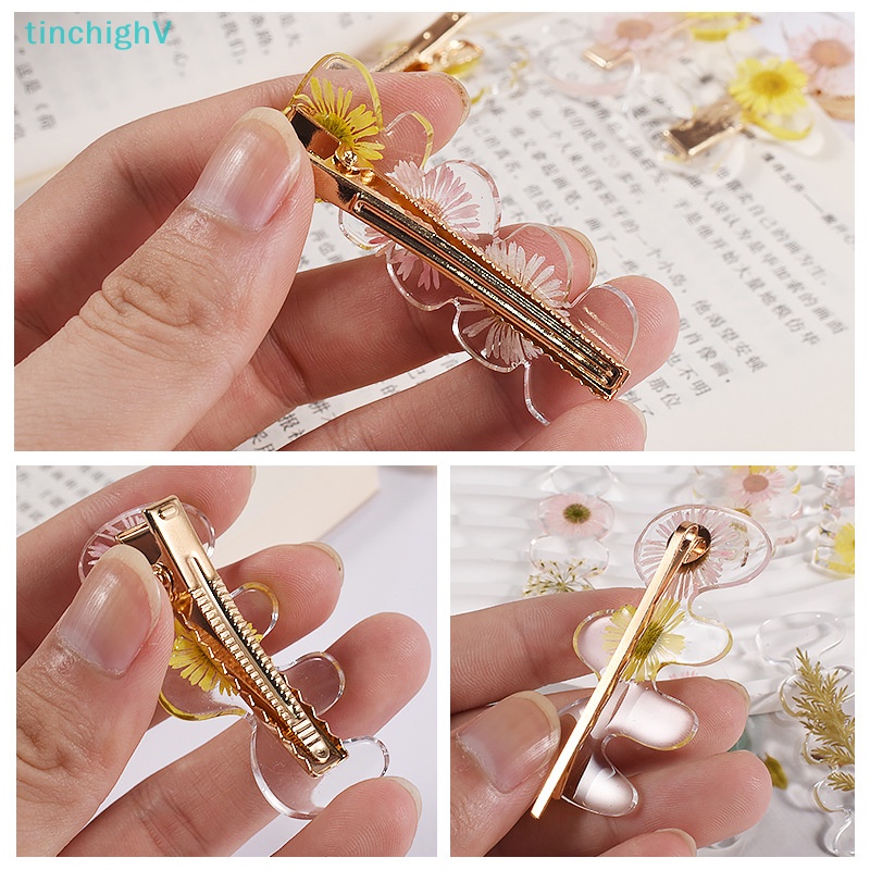 Khuôn Silicone Làm Kẹp Tóc Hình Đám Mây / Hình Học DIY