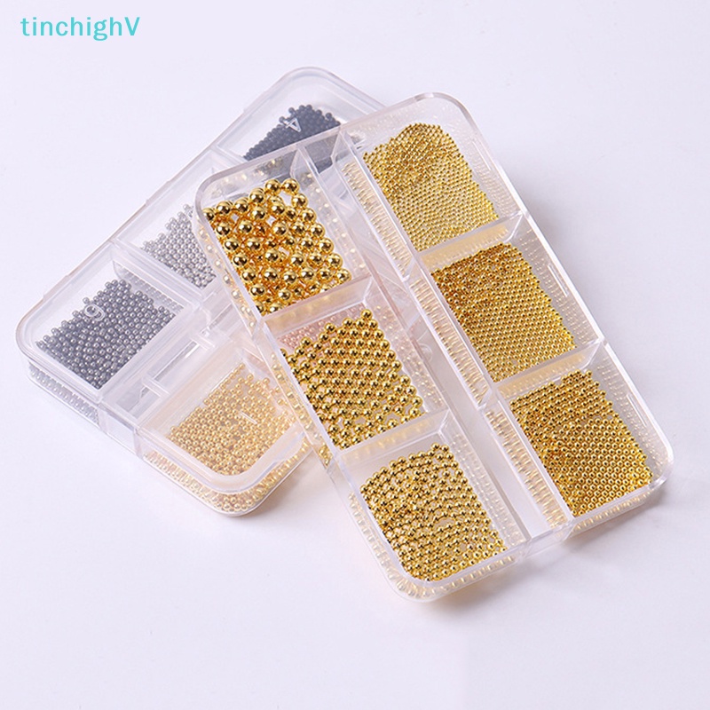 Hạt Thép Mini 3D Đính Móng Nghệ Thuật DIY