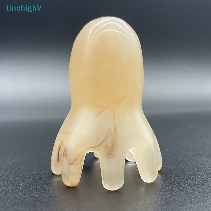 1 Lược Chải Massage Da Đầu Hình Bạch Tuộc Bằng Kim Loại