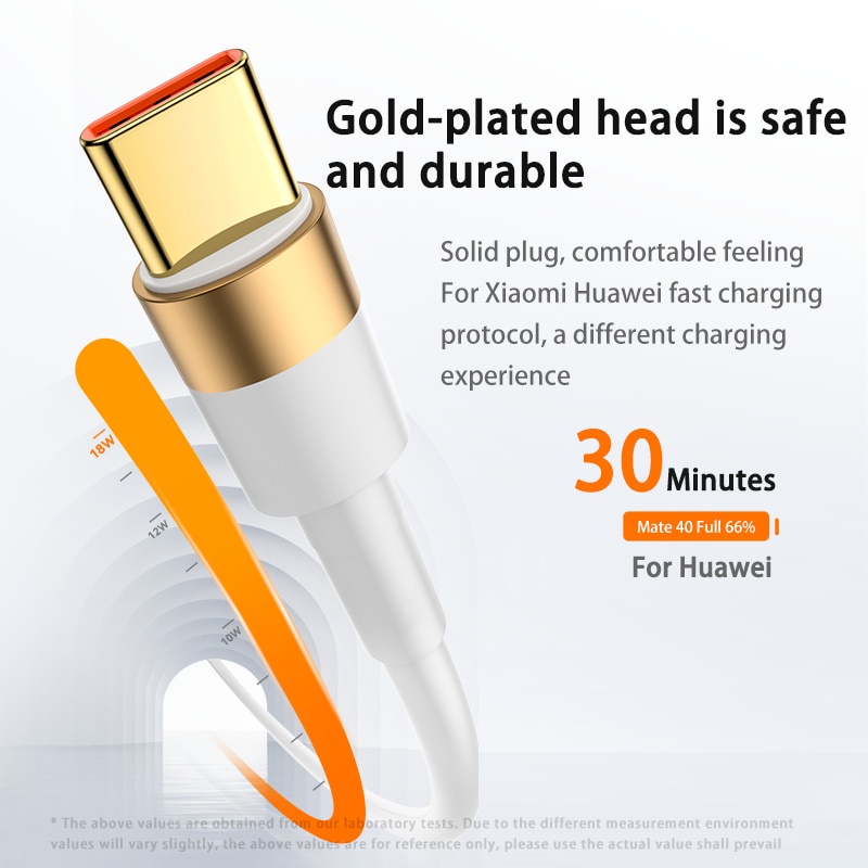 Dây Cáp Sạc Nhanh 60W 5A Loại C Cho Samsung Xiaomi Redmi Huawei MacBook