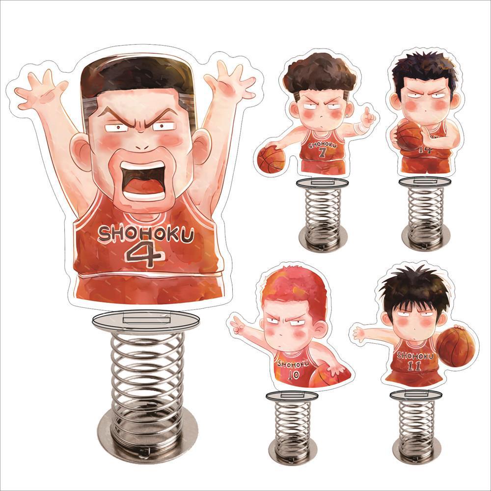 Nhân Vật Miyagi Ryota Hisashi Mitsui Trong Slam Dunk Lắc Lò Xo Bằng Acrylic Dễ Thương Để Bàn Trang Trí