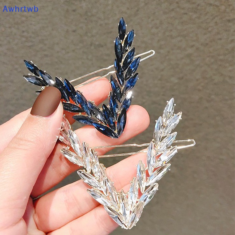 Kẹp Tóc Đính Đá Lấp Lánh Thời Trang Cho Nữ Mới